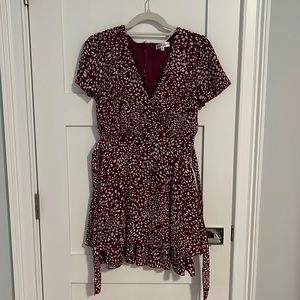 Emerald Sundae Marion and White Tie Back Dress - Size 5